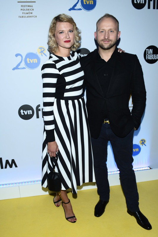 Gwiazdy na imprezie TVN Festiwal Filmowy w Gdyni 2017: Justyna Jeger-Nagłowska i Borys Szyc