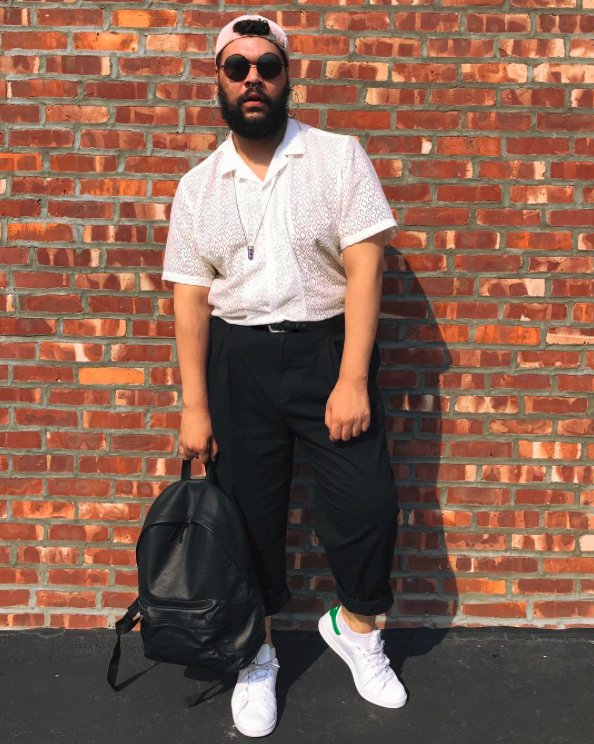 Modele plus size: Marquis Neal