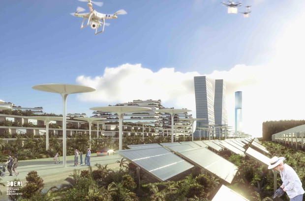Smart Forest City Cancun, projekt: Stefano Boeri