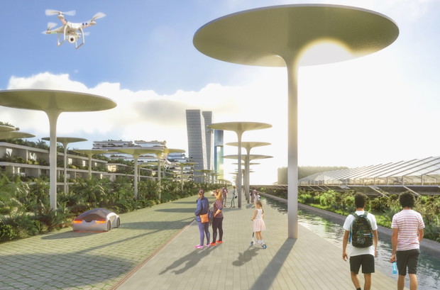 Smart Forest City Cancun, projekt: Stefano Boeri