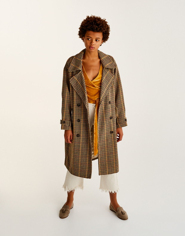 Płaszcz zimowy Pull & Bear