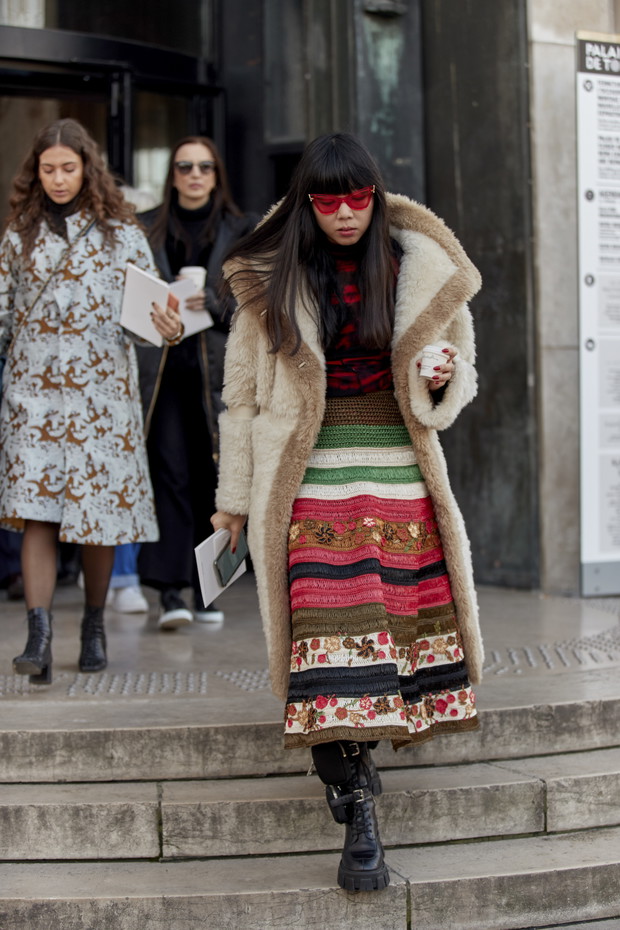 Stylizacje street fashion: Paris Fashion Week Haute Couture wiosna-lato 2020