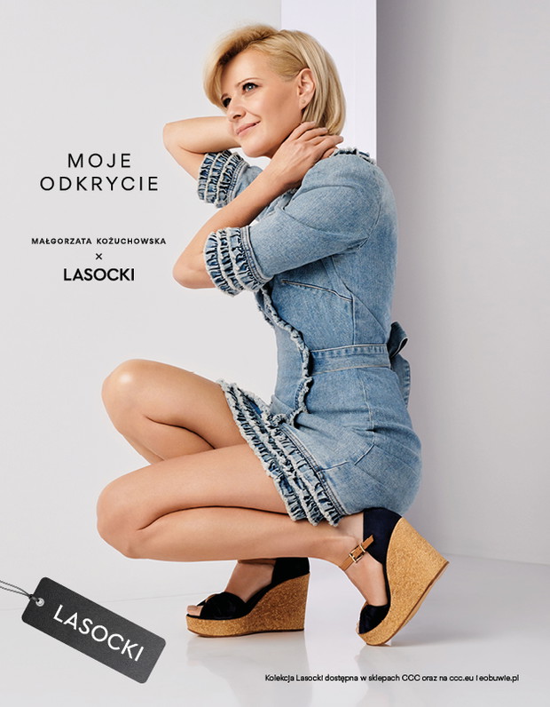 „Moje odkrycie”. Małgorzata Kożuchowska dla Lasocki w CCC