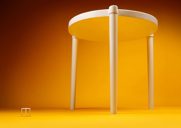 Stolik IKEA x Pizza Hut