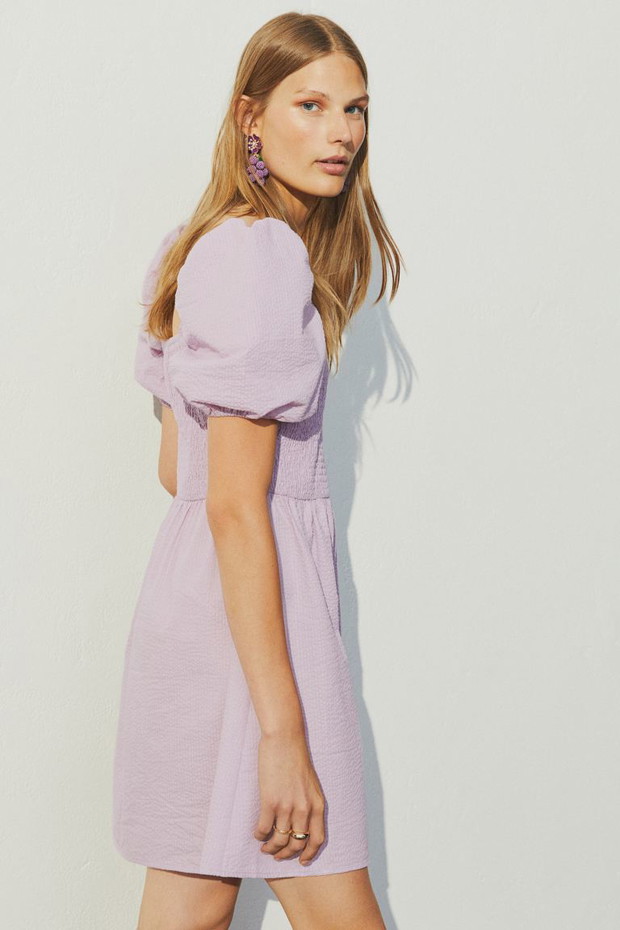 Sukienka liliowa H&M