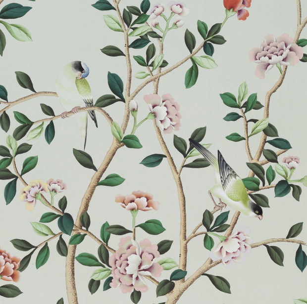 Tapeta Adam Grey, de Gournay