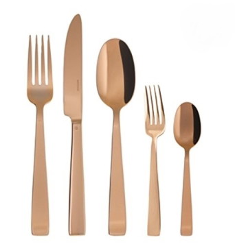 Zestaw sztućców FLAT miedź 30 częściowy, rosenthal.pl, 2050 zł - 20%