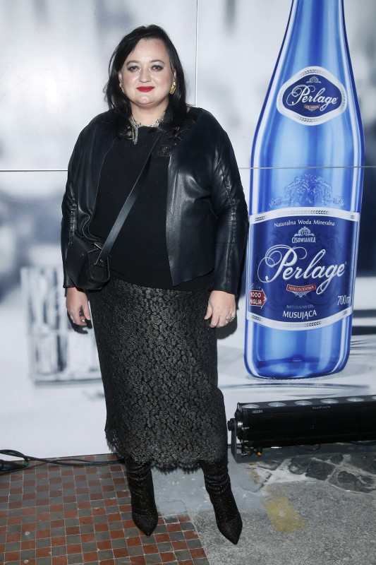 Gosia Baczyńska na pokazie Roberta Kupisza