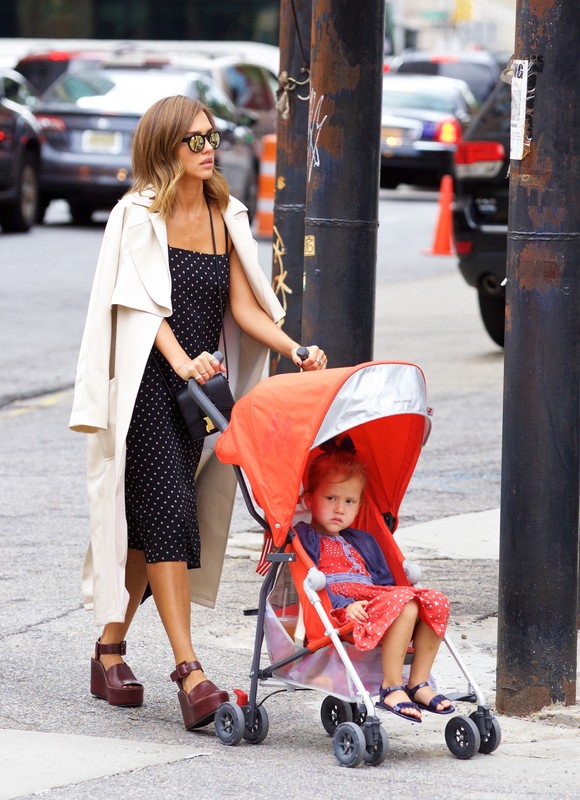 Haven Garner Warren i Jessica Alba, 2015 rok