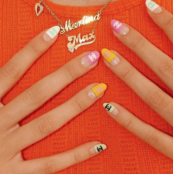 Manicure we wzory
