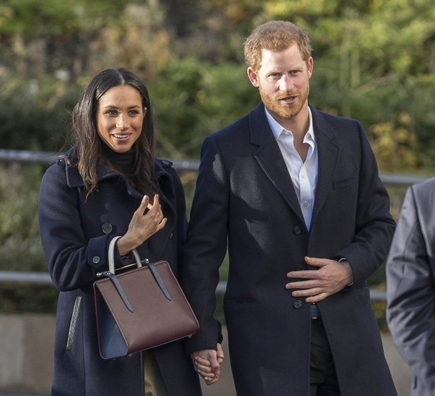 Meghan Markle i książę Harry podczas wizyty w Nottingham, 1