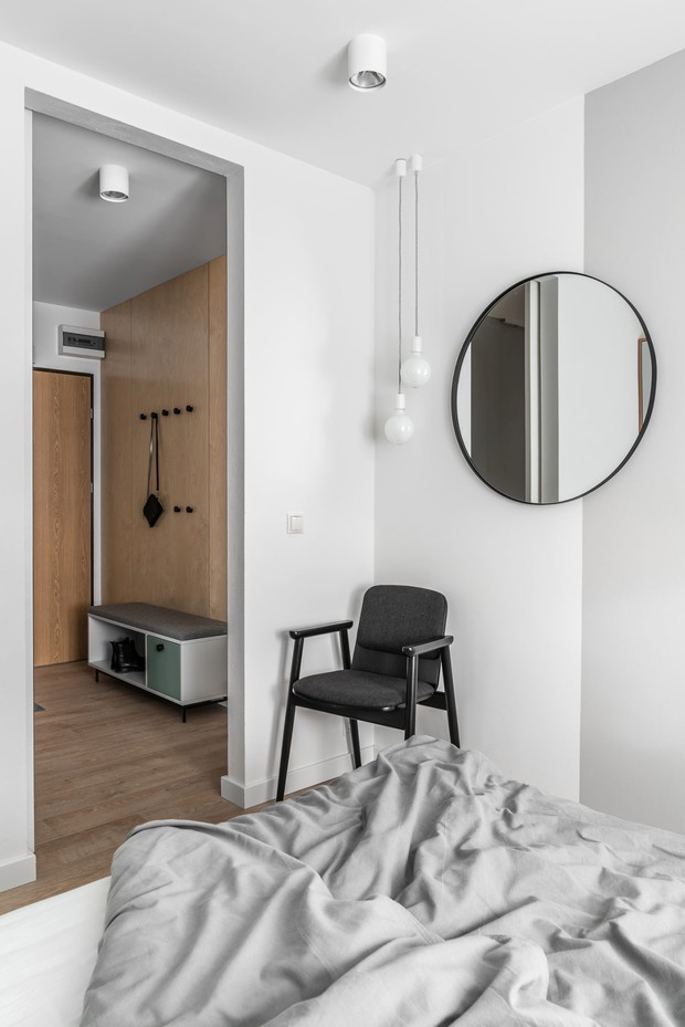 Skandynawski styl w gdańskim mieszkaniu, projekt: Raca Architekci