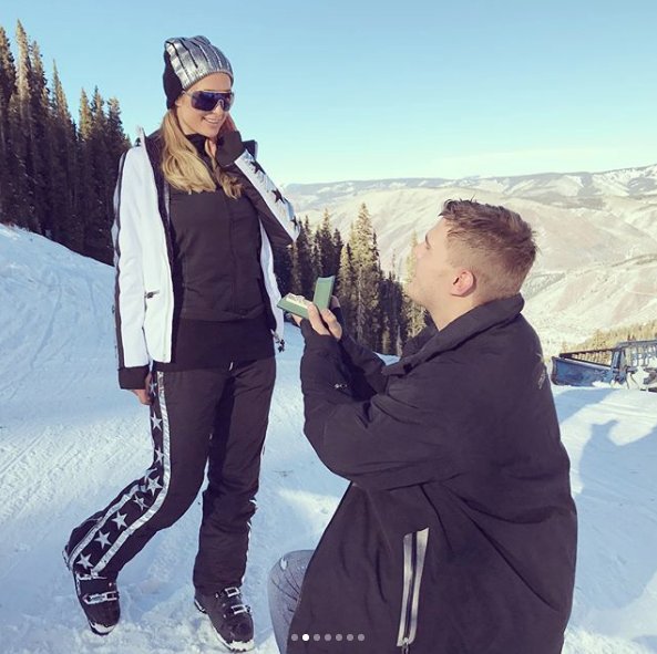 Paris Hilton zaręczyła się w Chrisem Zylką