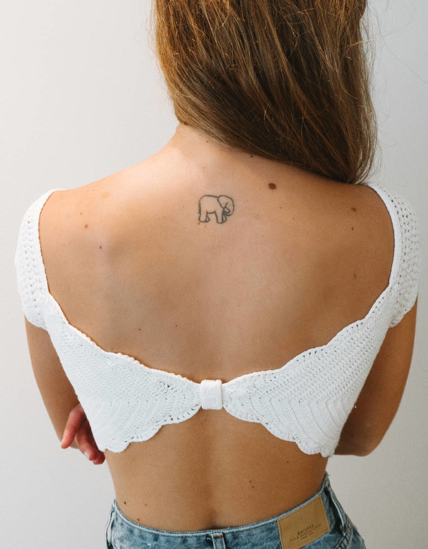 Szydełkowy top w stylu Jane Birkin