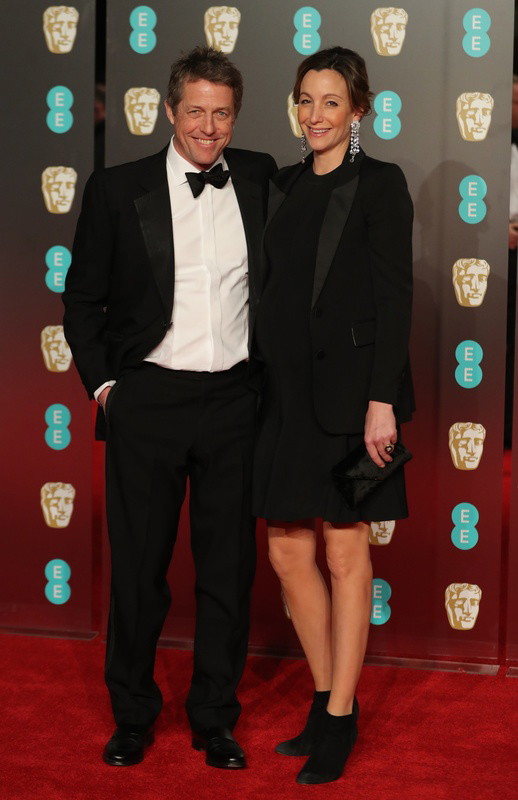 Hugh Grant i Anna Ebersteinna gali BAFTA 2018