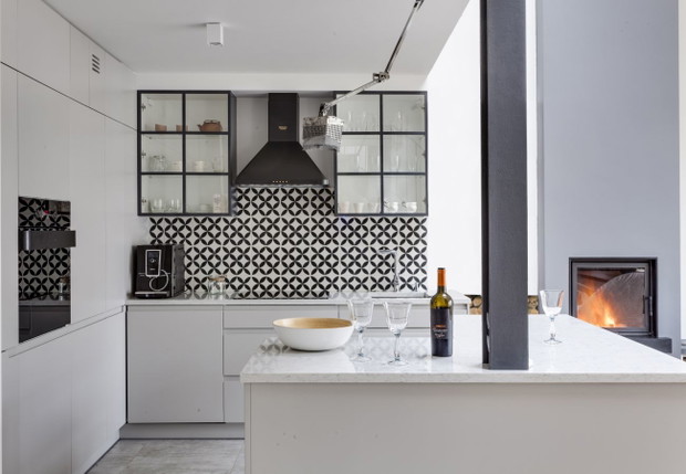 Udomowiony loft w Warszawie, projekt: Agata Kasprzyk-Olszewska