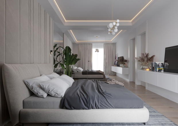 Klasyka w warszawskim apartamencie, projekt: Aneta Dudek i Martyna Leśniewska z NABOO STUDIO