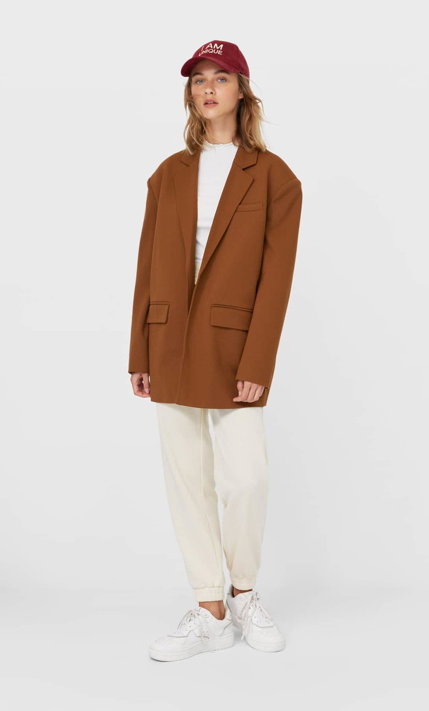 Stradivarius - Marynarka oversize