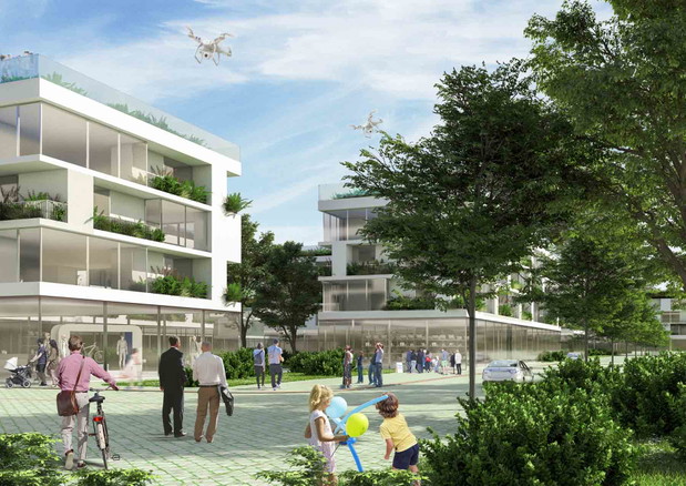 Tirana Riverside, projekt: Stefano Boeri Architetti , SON-Group