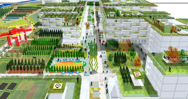 Tirana Riverside, projekt: Stefano Boeri Architetti , SON-Group