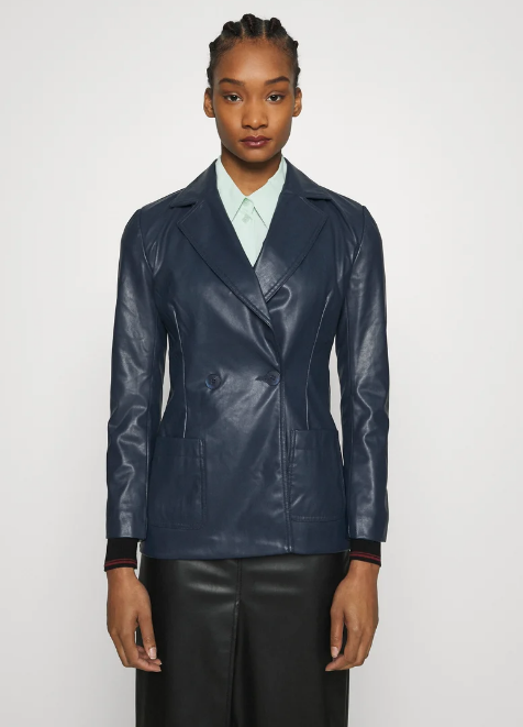 Marynarka skórzana, Who What Wear/Zalando, 629 zł