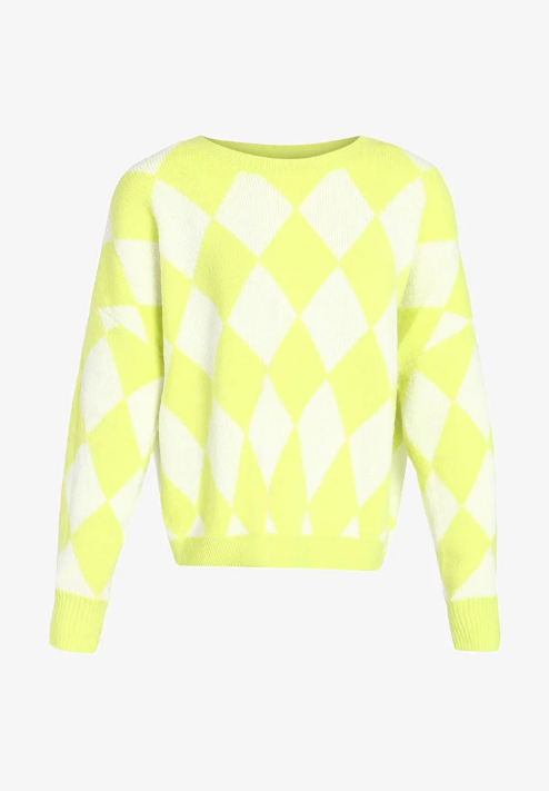 Sweter w romby damski. Gdzie kupić?