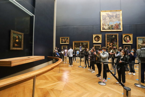 Mona Lisa w Luwrze