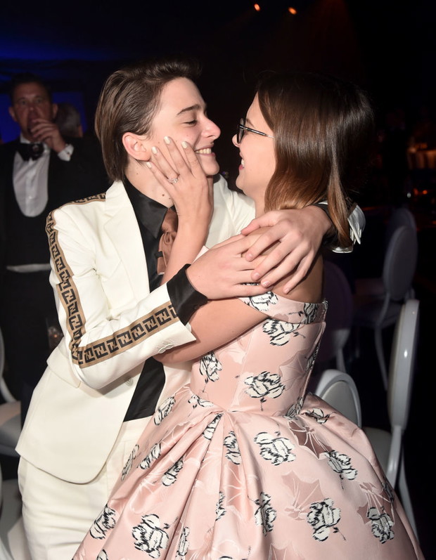 Noah Schnapp i Millie Bobby Brown