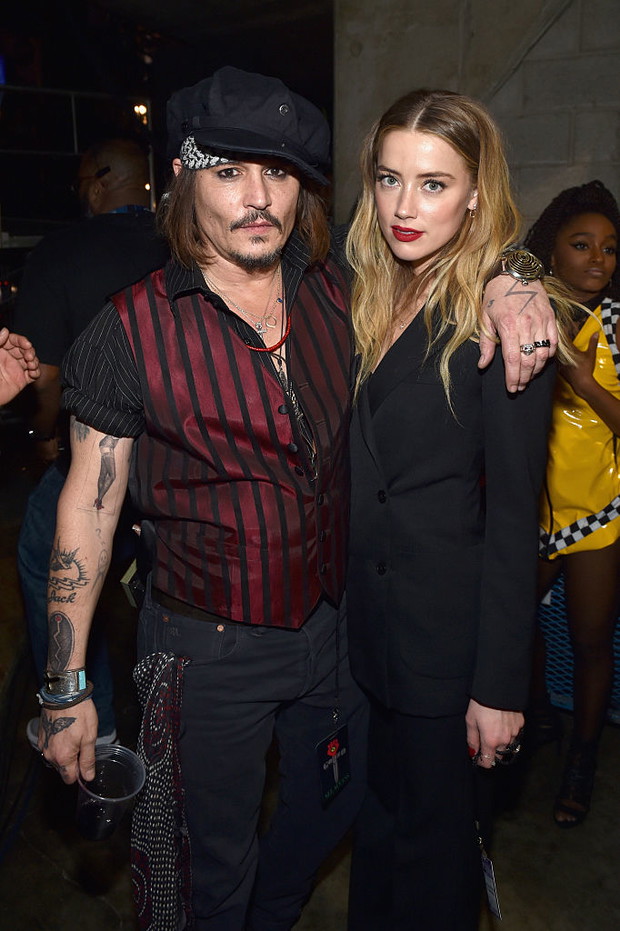 Amber Heard i Johnny Depp