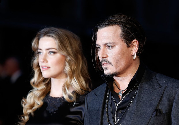 Amber Heard i Johnny Depp