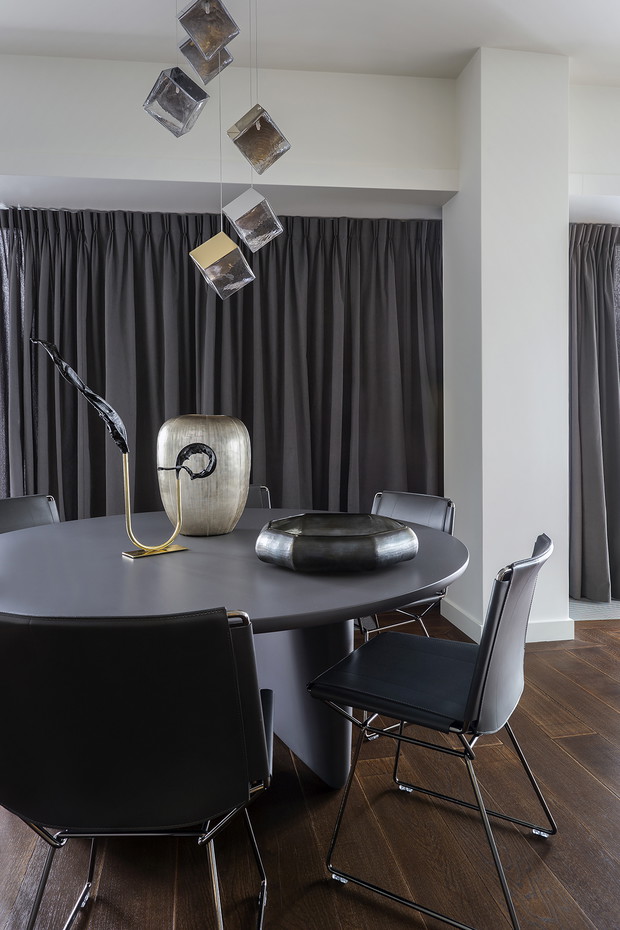 Apartament przy Złotej, projekt: mow.design studio, stylizacja Anna Salak