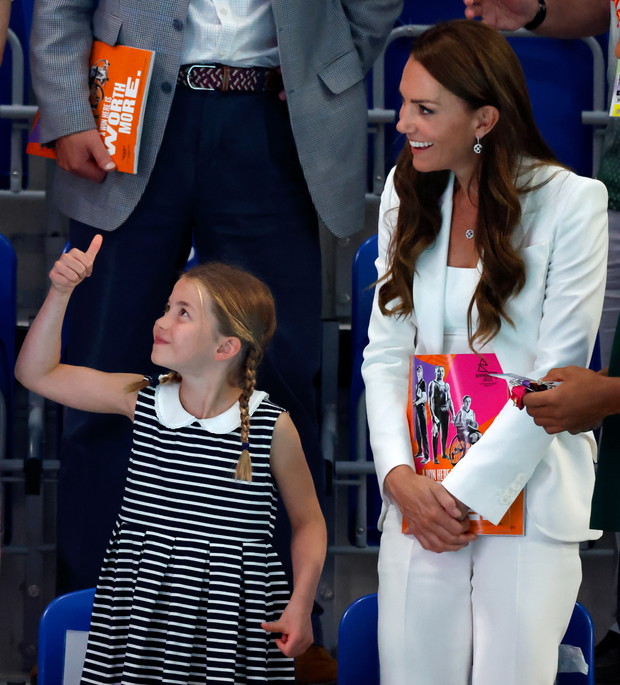 Księżniczka Charlotte, Kate Middleton i książe William