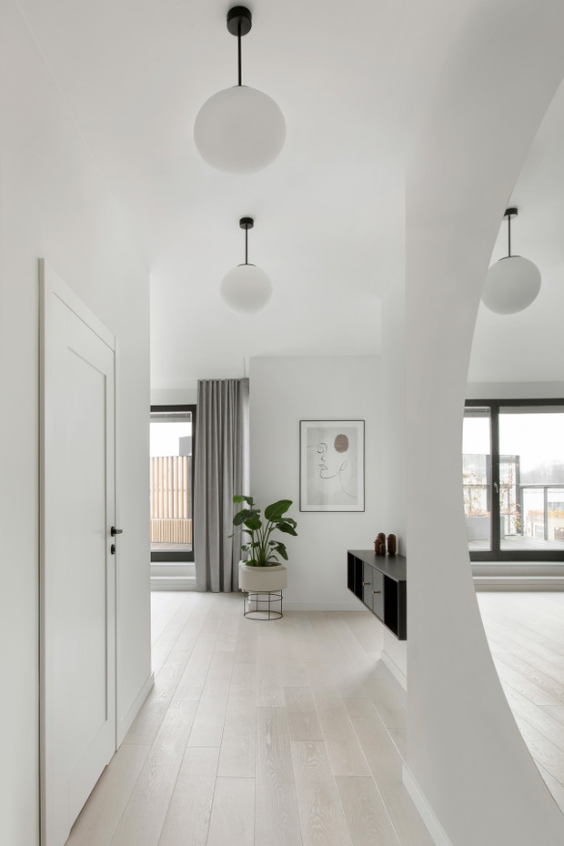 Wakacyjny apartament w Gdańsku, projekt: Roksana Dobrzyńska, Nor studio