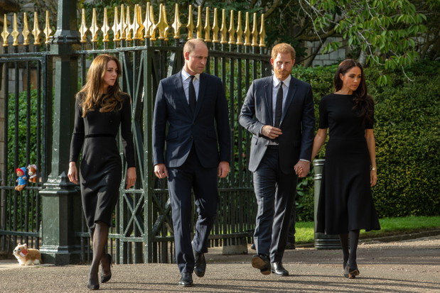 Księżna Catherine, Książę William, Książę Harry i Meghan Markle