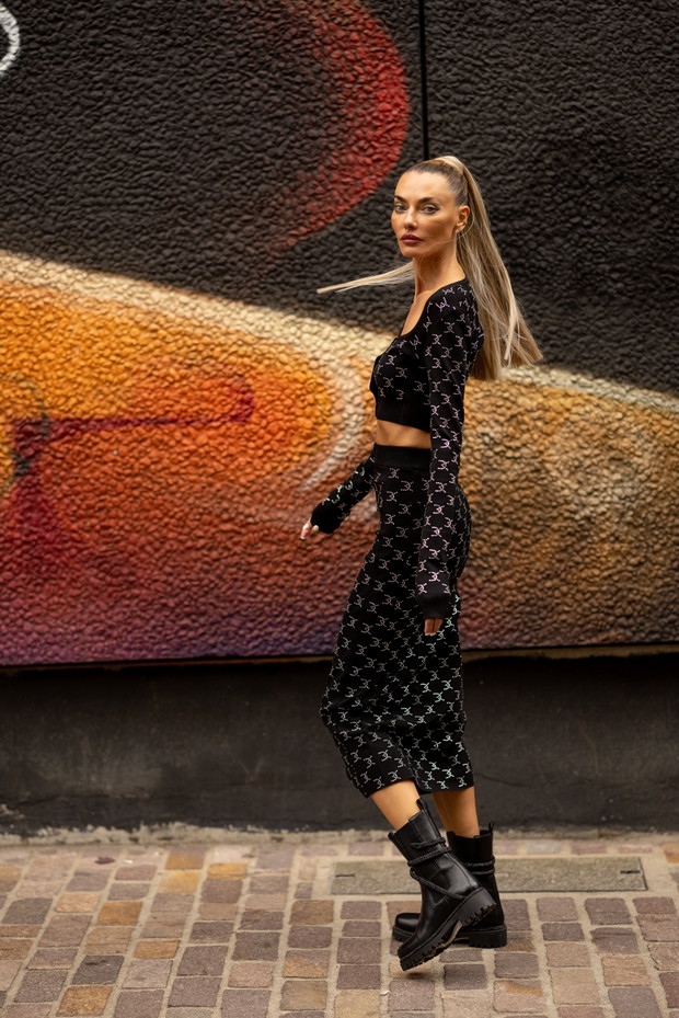 Stylizacje street style - LFW wiosna-lato 2023