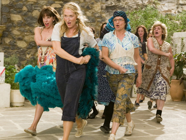,,Mamma Mia! kadry z filmów