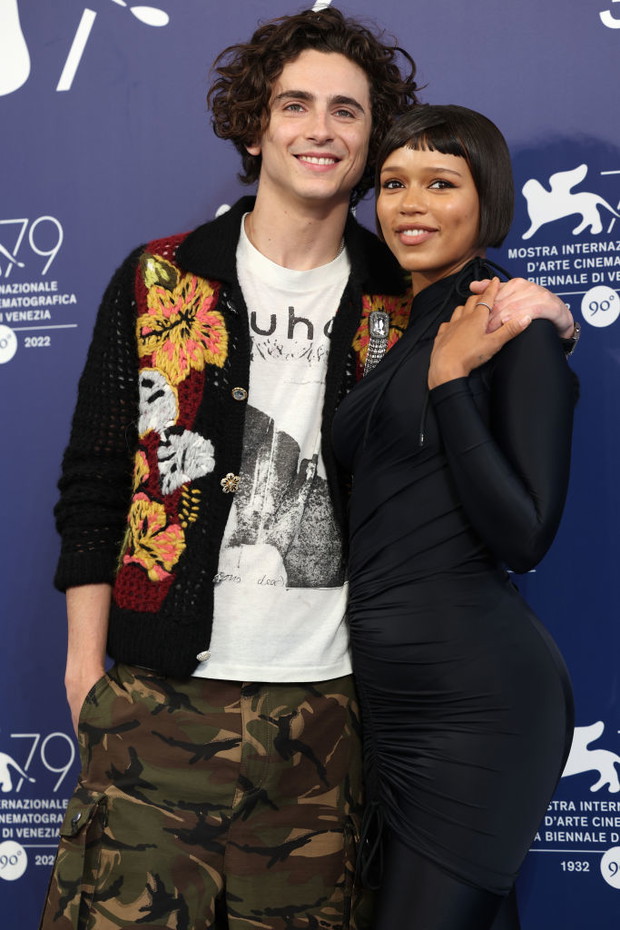 Timothée Chalamet i Taylor Russell