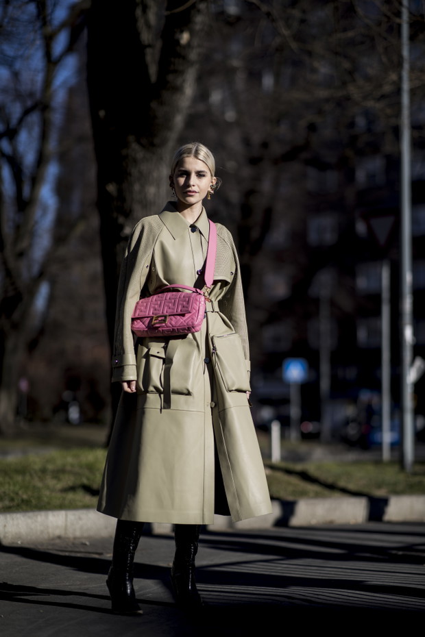 Torebka Bagietka street fashion