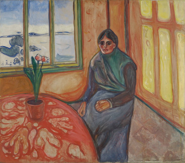 Edvard Munch (1863–1944, Norwegia) Melancholia 1900–1901 olej, płótno Munchmuseet, Oslo, Munchmuseet, Oslo / CC BY-NC-SA 4.0