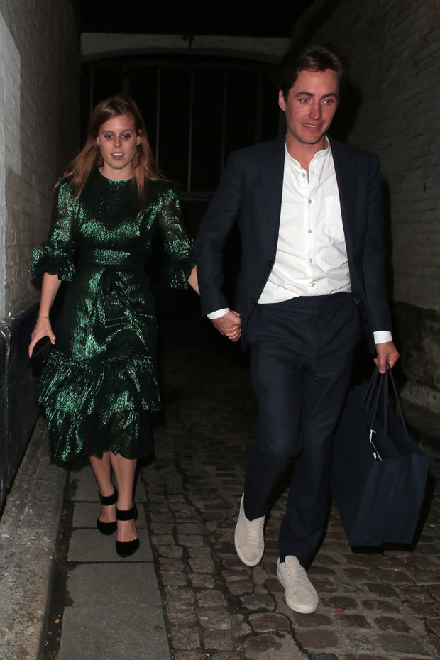 Księżniczka Beatrice i Edoardo Mapelli Mozzi, 2019 rok.