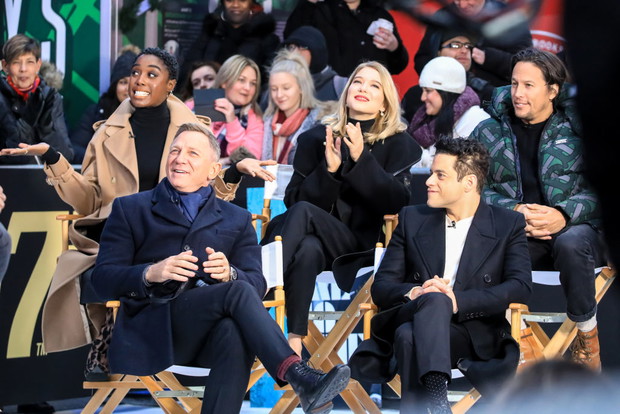Léa Seydoux, Rami Malek i Daniel Craig