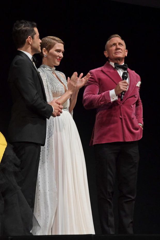 Léa Seydoux, Rami Malek i Daniel Craig