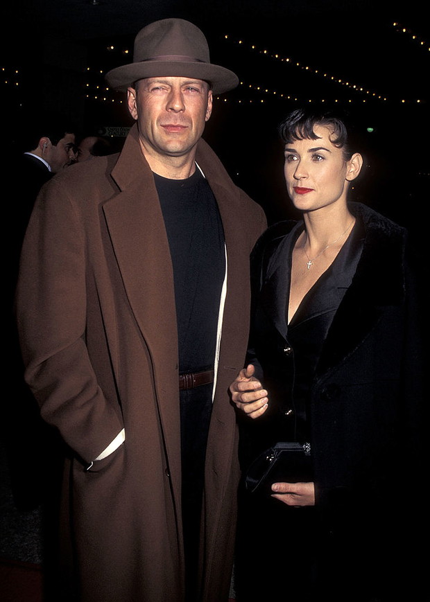 Demi Moore i Bruce Willis, 1996 rok.
