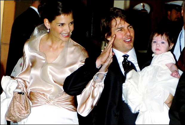 Katie Holmes i Tom Cruise w Rzymie w 2006 roku