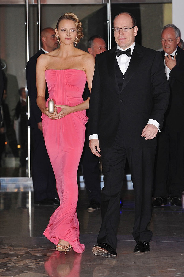 Księżna Charlene i książę Albert, 2010 rok.