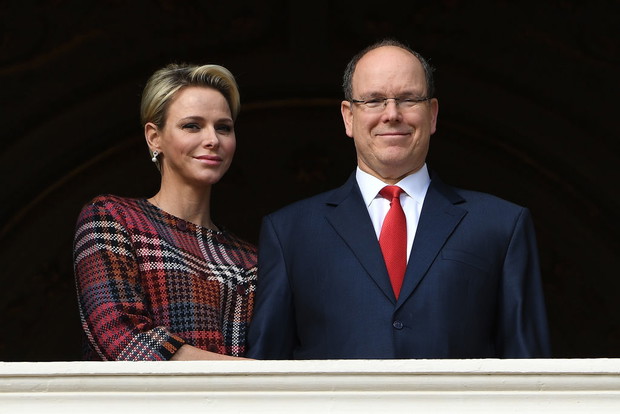 Księżna Charlene i książę Albert, 2018 rok.