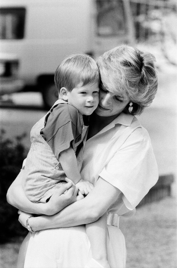 Księżna Diana i Harry