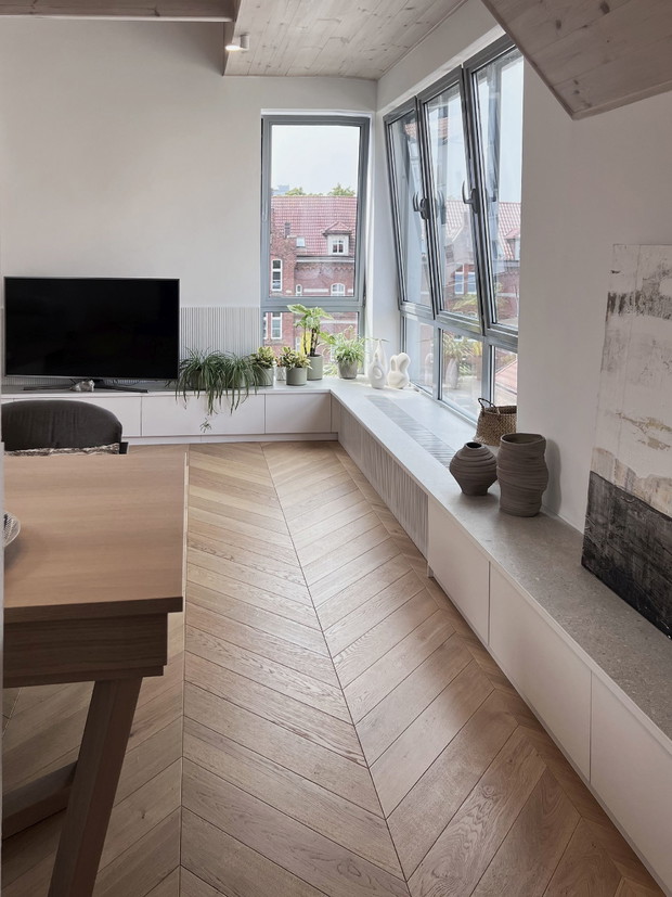 Mieszkanie na poddaszu, projekt: Projektive Architekci