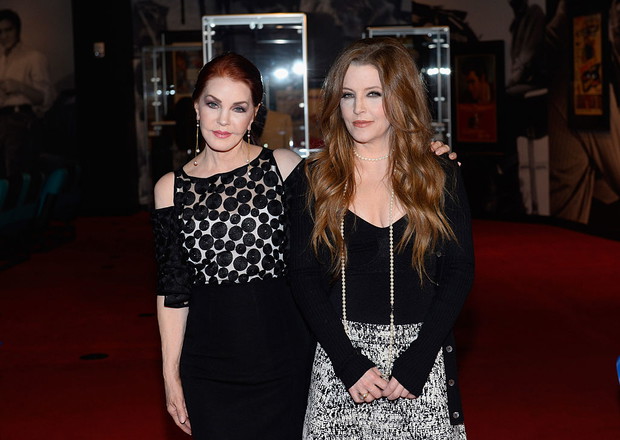 Priscilla Presley i Lisa Marie Presley, 2015 rok.
