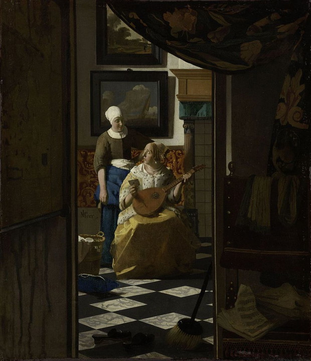 The Love Letter, c.1669-70, Rijskmuseum